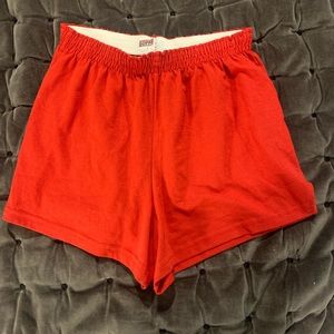 Red Soffe shorts!